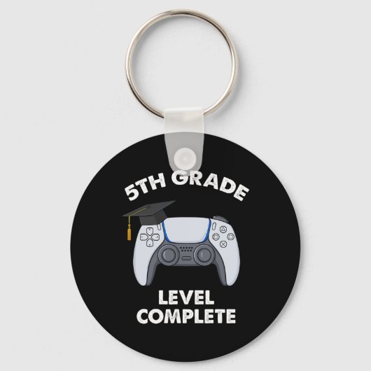 Level Abschluss Gamer Boys Sch Schlüsselanhänger (Vorderseite)