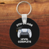Level Abschluss Gamer Boys Sch Schlüsselanhänger (Rückseite)