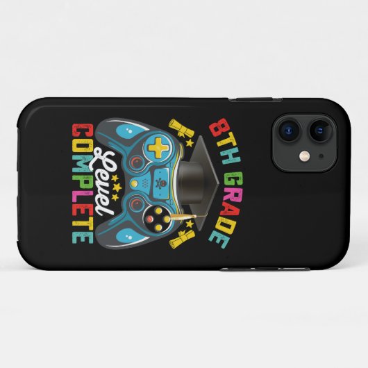 Level Abschluss Gaming Gamer Case-Mate iPhone Hülle (Rückseite (Horizontal))