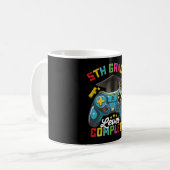 Level Abschluss Gaming Gamer Kaffeetasse (Vorderseite Links)