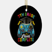 Level Abschluss Gaming Gamer Keramik Ornament (Rechts)