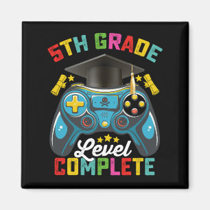 Level Abschluss Gaming Gamer Magnet