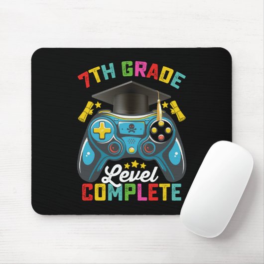 Level Abschluss Gaming Gamer Mousepad (Mit Mouse)