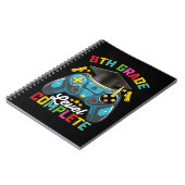 Level Abschluss Gaming Gamer Notizblock (Linke Seite)