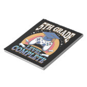 Level Abschluss Gaming Gamer Notizblock (Rotiert)