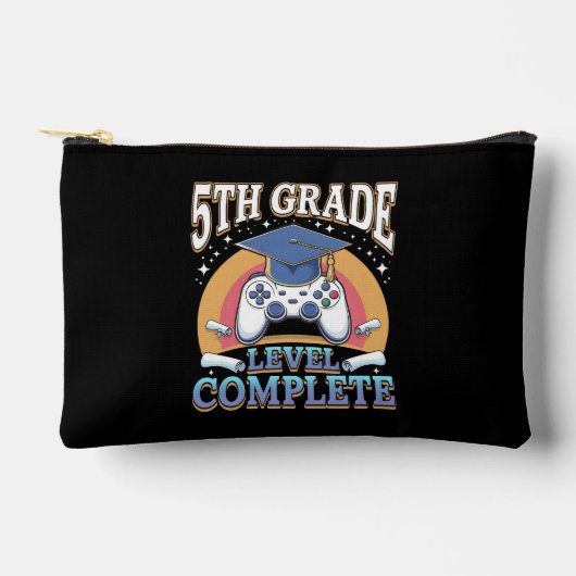 Level Abschluss Gaming Gamer Zubehörtasche (Vorderseite)