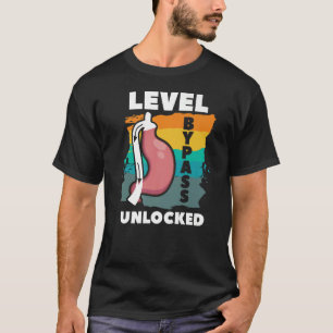 Level Bypass Unlocks Gastrian Schlauch Bariatric S T-Shirt