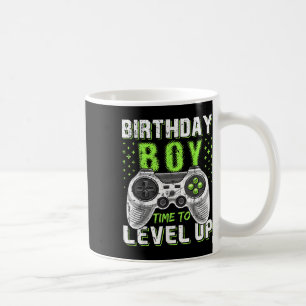 Level Clic Up Birthday Boy Video Game Kinder Mädch Kaffeetasse