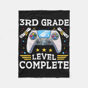 Level Complete Gamer Kids CL of 2025 Boy Fleecedecke