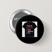 Level des Savage Leo-Shirts Lustiger Zodiac Königi Button (Vorne & Hinten)