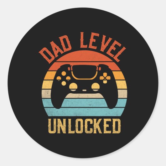 Level entsperrt - Game Lover Gamer wird bald auf d Runder Aufkleber (Vorderseite)