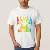 Level Entsperrtes Videospiel T-Shirt (Vorderseite)