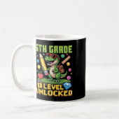 Level freigeschaltet 6. Klasse Dinosaurier Zurück Kaffeetasse (Links)