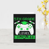 Level für kompletten Gamer 5. Klasse Abschluss Gi Karte (Gelbe Blume)