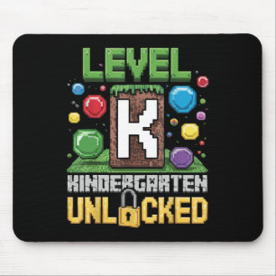 Level Kindergarten freigeschaltet Videospiel Lusti Mousepad