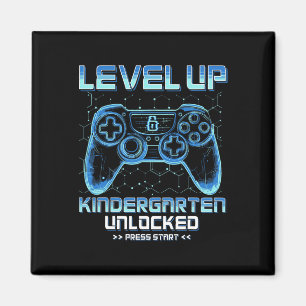 Level Kindergarten freigeschaltet Zurück zur Schul Magnet