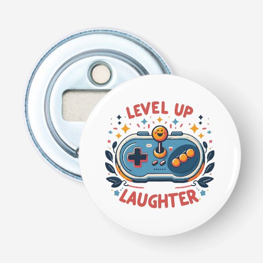 Level Lachen Flaschenöffner (Vorderseite)