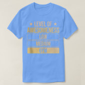 Level Of Awesomeness Gym Tank Top (Design vorne)