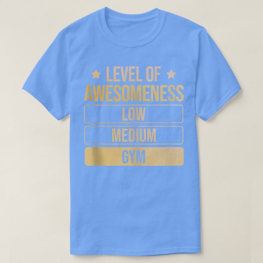 Level Of Awesomeness Gym Tank Top (Design vorne)