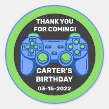 Level Unlock Birthday Gamer Personalisiert