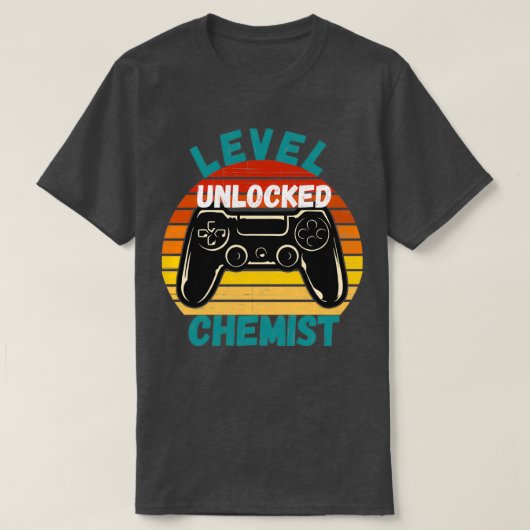 Level Unlock Chemist T-Shirt (Design vorne)