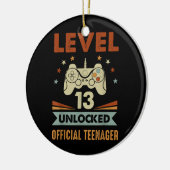 Level unlock offiziell Teenager Keramik Ornament (Links)