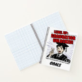 Level Up Abschluss Notebook - Life Goals Journal Notizblock (Innenseite)