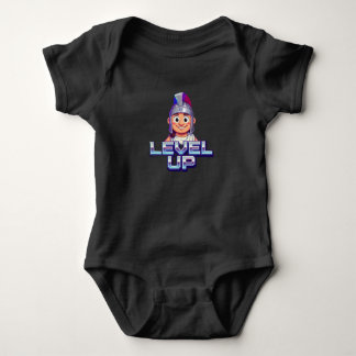"Level Up!" Baby-Body - Gamer-Baby Baby Strampler