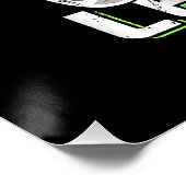 Level Up Birthday Boy Video Game Poster (Ecke)