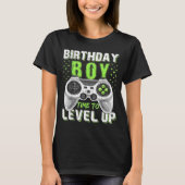 Level Up Birthday Boy Video Game T-Shirt (Vorderseite)