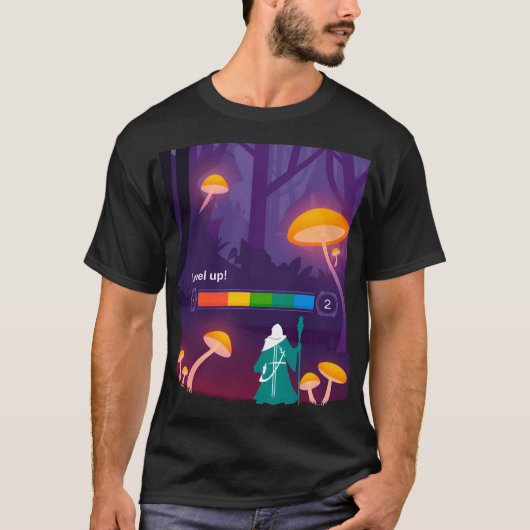 Level Up! (C) T-Shirt (Vorderseite)