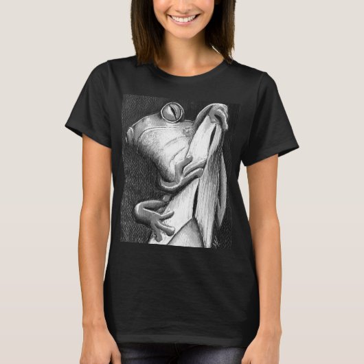 LEVEL UP: CHILL FROG T-Shirt (Vorderseite)