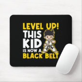 Level Up Dieses Kind Ist Jetzt Ein Schwarzgurtel - Mousepad (Mit Mouse)