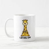 Level Up Funny Giraffe Pub Kaffeetasse (Links)