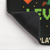 Level Up Gamer-Mauspad – Retro-Pixel-Style Mousepad (Ecke)