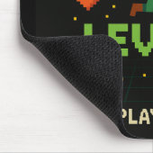 Level Up Gamer Mousepad - Retro Pixel Art Design (Ecke)