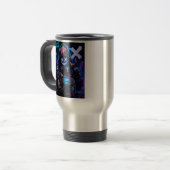 Level-Up-Gamer Reisebecher (Vorderseite Links)