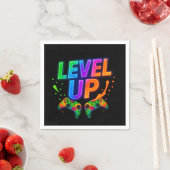 Level Up, Gamer Serviette (Beispiel)