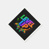 Level Up, Gamer Serviette (Ecke)