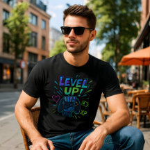 Level-Up-Gamer-T - Shirt