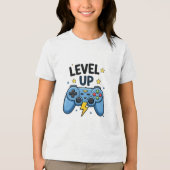 Level Up Gamer Tri-Blend Shirt (Vorderseite)