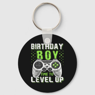 Level Up Geburtstagsjunge Videospiel - Clic Fit1 Schlüsselanhänger