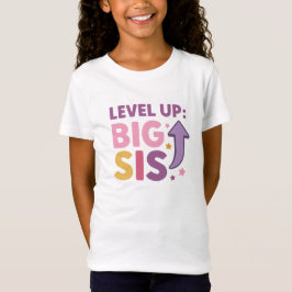 Level Up: Großer Spaß und farbenfrohe Big Sister T-Shirt