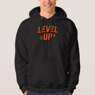 LEVEL UP JTS Hoodie - Fette Orange Gamer Streetwea