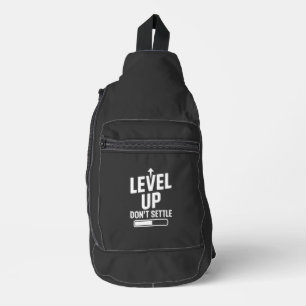 Level-Up lässt sich nicht regeln Crossbody Bag