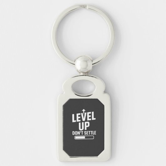 Level-Up lässt sich nicht regeln Schlüsselanhänger (Vorderseite)