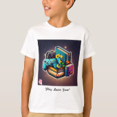 "Level Up Learning" T-Shirt (Vorderseite)