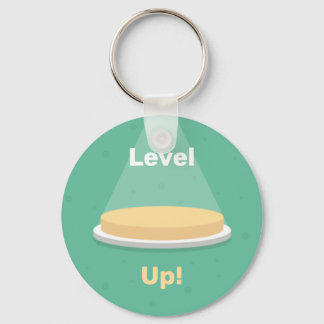 Level Up! | Level Up Button Schlüsselanhänger