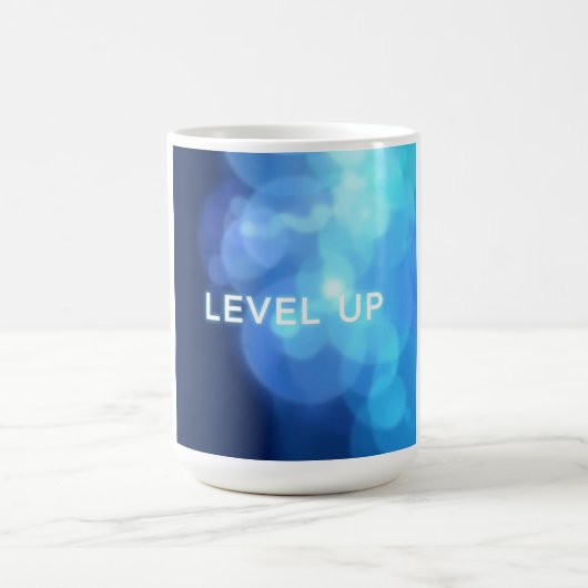 Level Up Mentalität Kaffeetasse (Mittel)