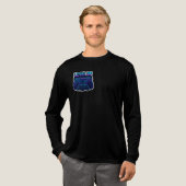 "Level Up Neon Gaming Controller Sticker Gamer op" Tri-Blend Shirt (Volle Vorderseite)